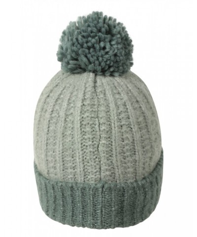 Vostok Womens Lined Pom Beanie Green $13.24 Accessories