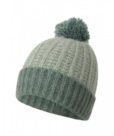 Vostok Womens Lined Pom Beanie Green $13.24 Accessories