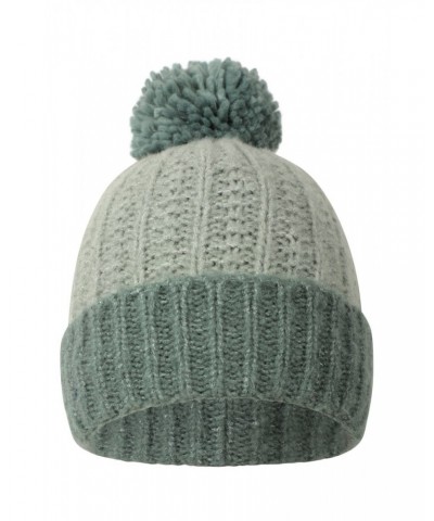 Vostok Womens Lined Pom Beanie Green $13.24 Accessories