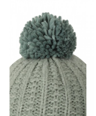 Vostok Womens Lined Pom Beanie Green $13.24 Accessories