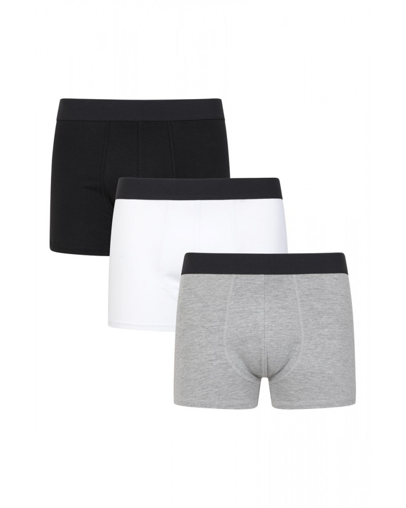 Mens IsoCool Boxers 3-Pack Grey $14.03 Loungewear