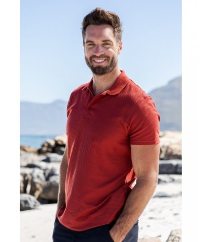 Strand Mens Polo Rust $16.19 Tops