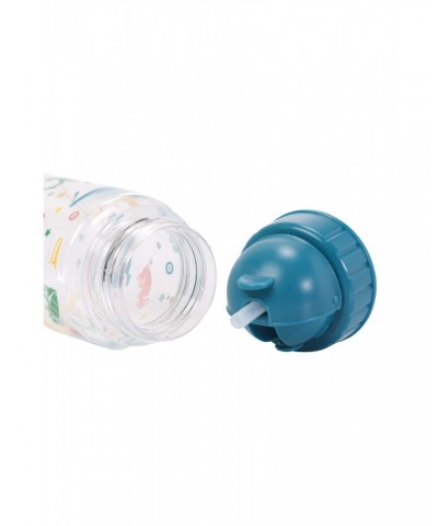 BPA Free Printed Flip Lid Kids Bottle - 12 oz Teal $9.00 Accessories