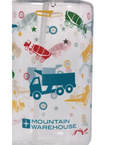 BPA Free Printed Flip Lid Kids Bottle - 12 oz Teal $9.00 Accessories