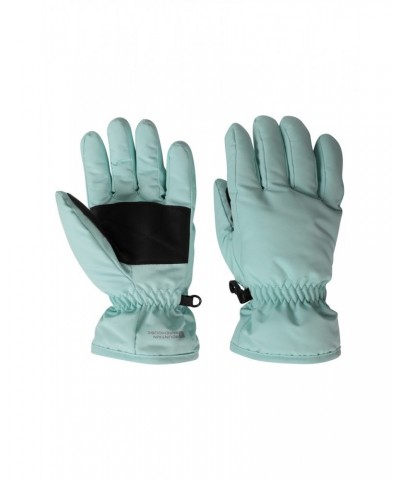 Kids Ski Gloves Light Teal $11.39 Accessories