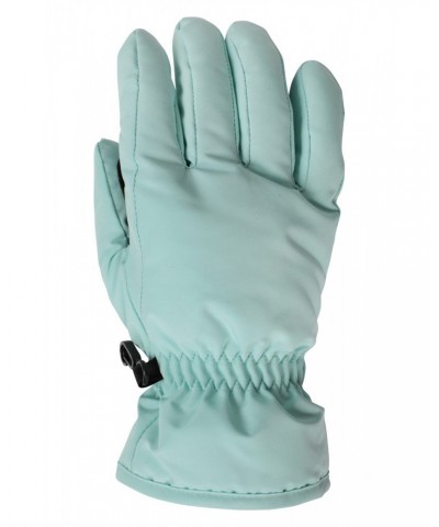 Kids Ski Gloves Light Teal $11.39 Accessories