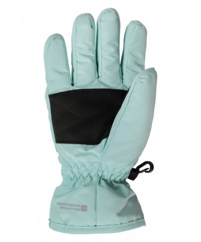 Kids Ski Gloves Light Teal $11.39 Accessories