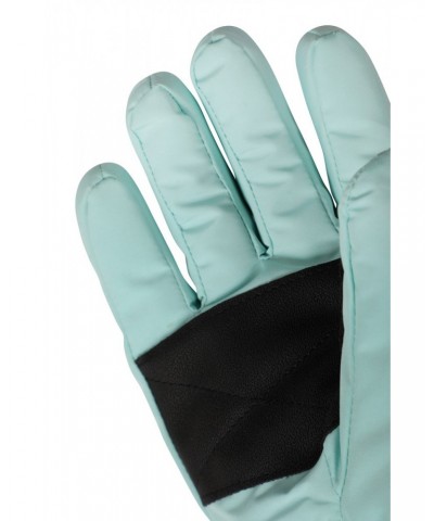 Kids Ski Gloves Light Teal $11.39 Accessories