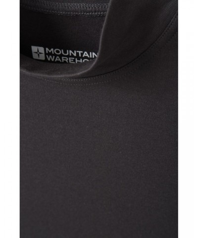 Meribel Mens Turtle Neck Top Dark Grey $13.79 Thermals