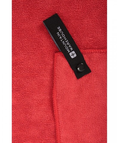 Micro Towelling Travel Towel - Large - 130 x 70cm Red $11.19 Travel Accessories