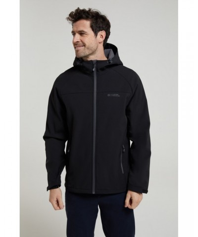 Exodus Mens Showerproof Softshell Black $26.40 Jackets