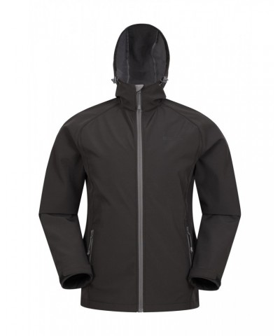 Exodus Mens Showerproof Softshell Black $26.40 Jackets