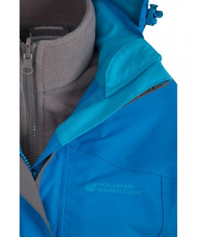 Storm Womens Waterproof 3 in 1 Jacket Turquoise $58.29 Jackets