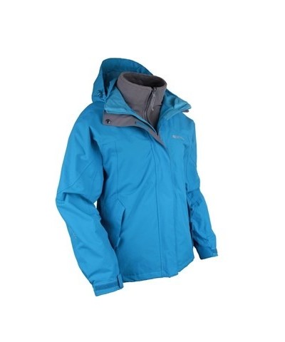 Storm Womens Waterproof 3 in 1 Jacket Turquoise $58.29 Jackets