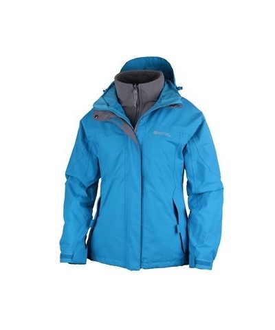 Storm Womens Waterproof 3 in 1 Jacket Turquoise $58.29 Jackets