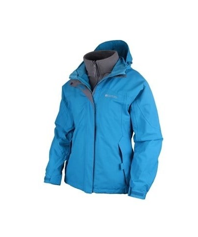 Storm Womens Waterproof 3 in 1 Jacket Turquoise $58.29 Jackets