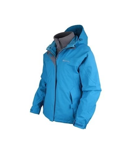 Storm Womens Waterproof 3 in 1 Jacket Turquoise $58.29 Jackets