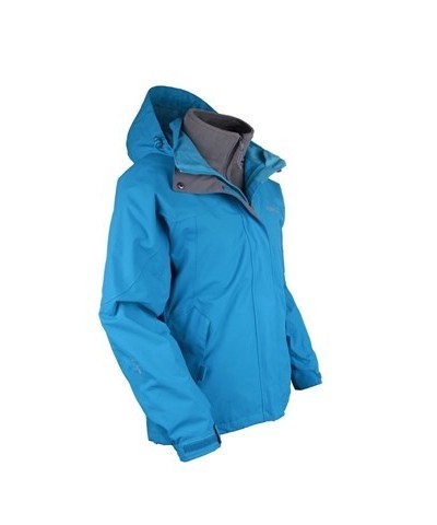 Storm Womens Waterproof 3 in 1 Jacket Turquoise $58.29 Jackets