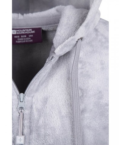 Snaggle Womens Hooded Fleece Grey $17.10 Loungewear