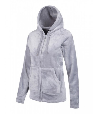 Snaggle Womens Hooded Fleece Grey $17.10 Loungewear