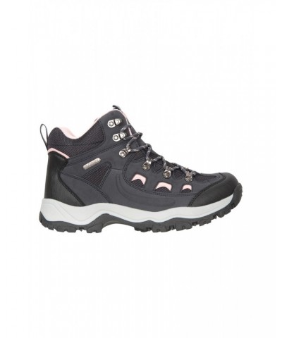 Adventurer Womens Waterproof Hiking Boots Dark Purple $30.59 Footwear