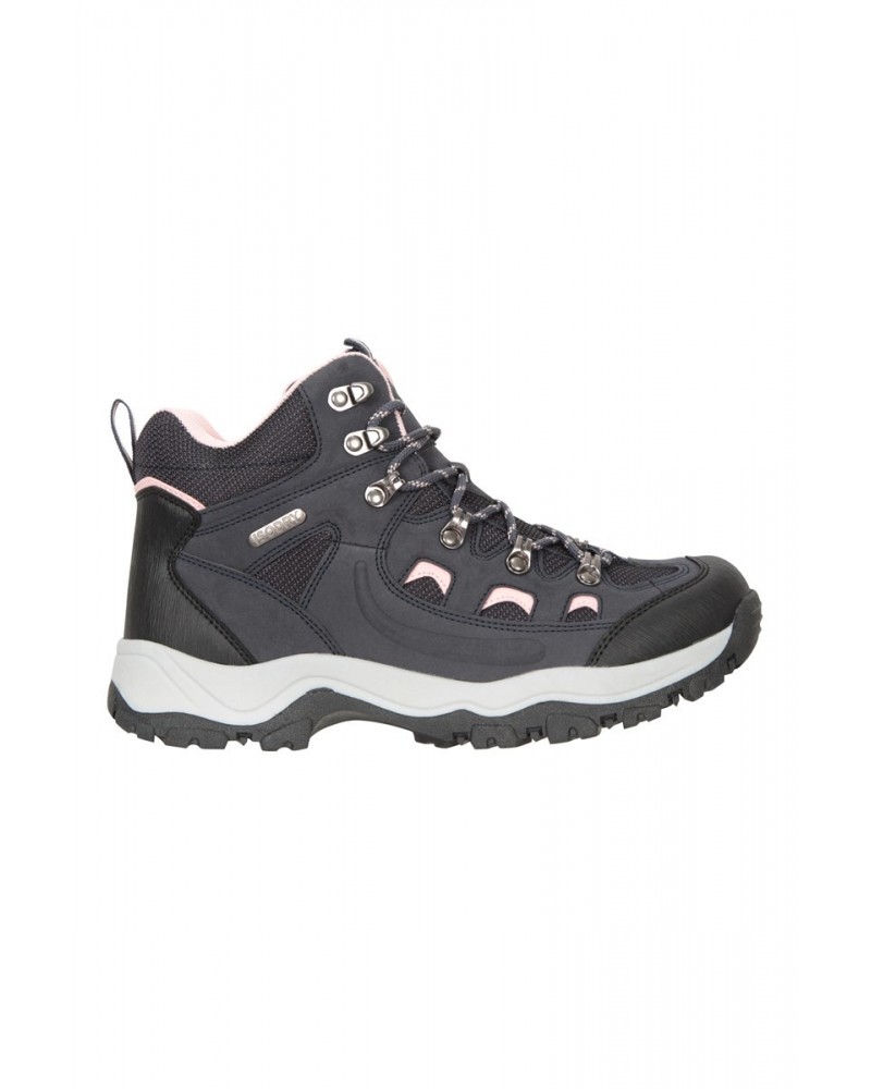 Adventurer Womens Waterproof Hiking Boots Dark Purple $30.59 Footwear