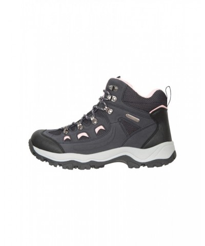 Adventurer Womens Waterproof Hiking Boots Dark Purple $30.59 Footwear