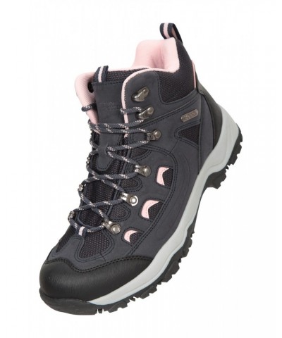 Adventurer Womens Waterproof Hiking Boots Dark Purple $30.59 Footwear