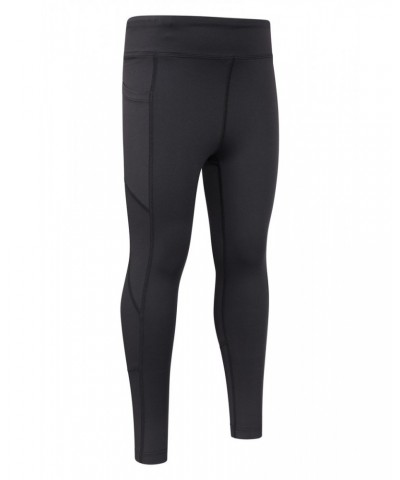 Kids Soft-Touch Leggings Black $11.39 Active