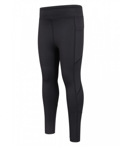 Kids Soft-Touch Leggings Black $11.39 Active