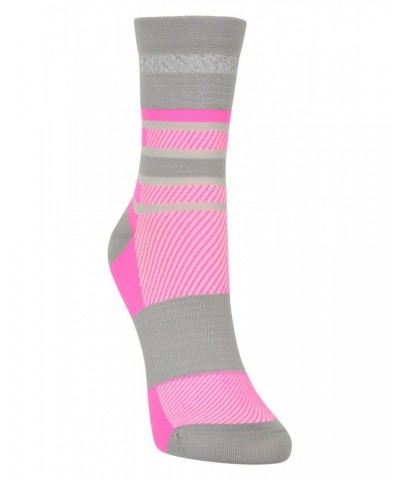 Vision Reflective Womens Sock Pink $10.79 Accessories