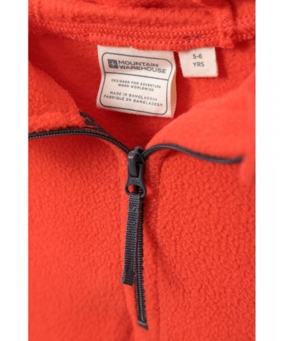 Camber II Kids Fleece Hoodie Orange $13.99 Tops