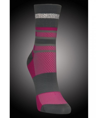 Vision Reflective Womens Sock Pink $10.79 Accessories