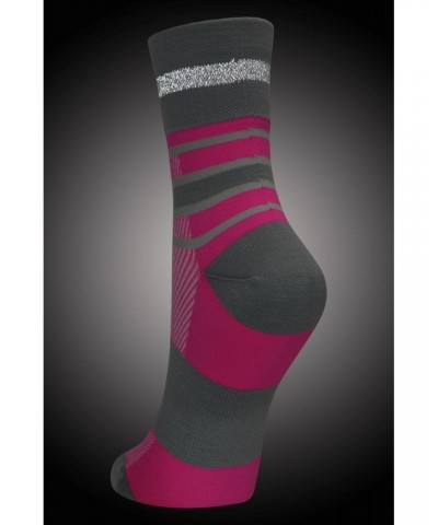 Vision Reflective Womens Sock Pink $10.79 Accessories