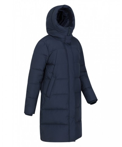 Andes Extreme Womens Long Down Jacket Navy $38.50 Jackets