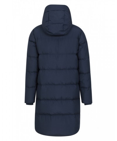 Andes Extreme Womens Long Down Jacket Navy $38.50 Jackets