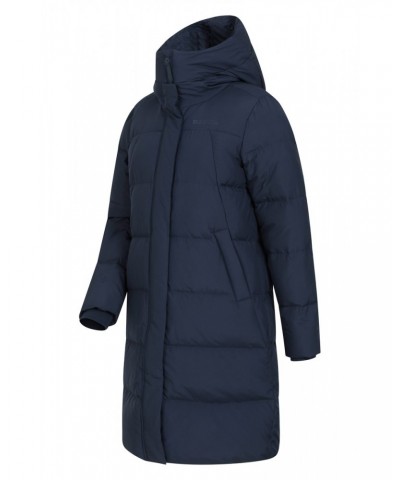 Andes Extreme Womens Long Down Jacket Navy $38.50 Jackets