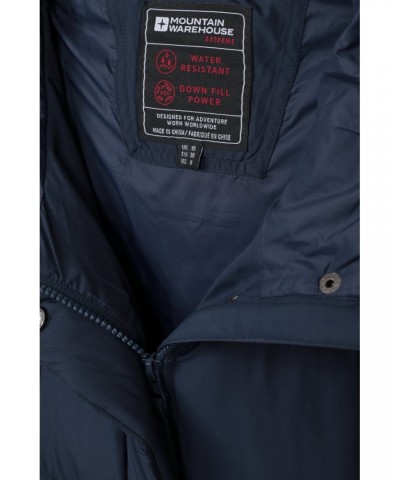 Andes Extreme Womens Long Down Jacket Navy $38.50 Jackets