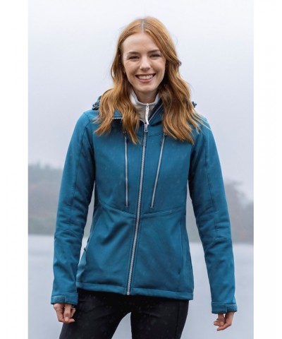 Direction Womens Recycled Softshell Jacket Teal $26.40 Jackets