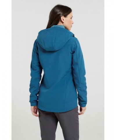 Direction Womens Recycled Softshell Jacket Teal $26.40 Jackets