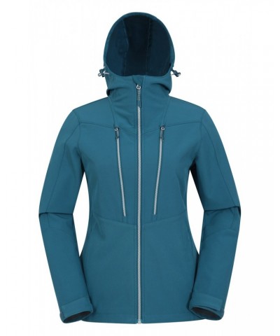 Direction Womens Recycled Softshell Jacket Teal $26.40 Jackets