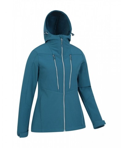 Direction Womens Recycled Softshell Jacket Teal $26.40 Jackets