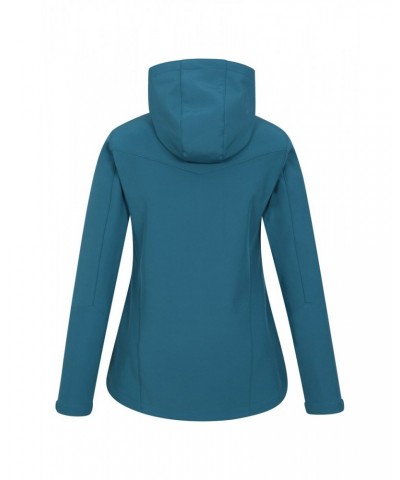 Direction Womens Recycled Softshell Jacket Teal $26.40 Jackets