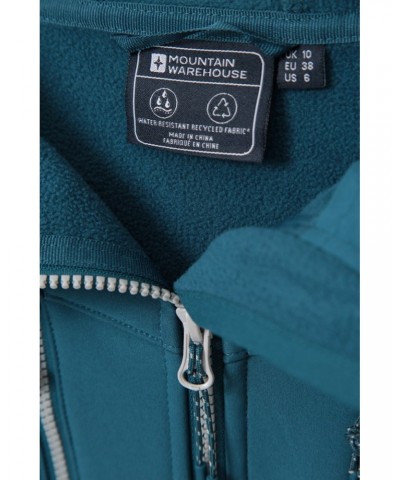 Direction Womens Recycled Softshell Jacket Teal $26.40 Jackets