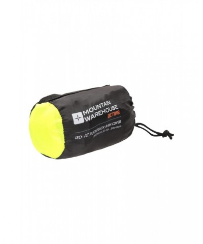 Waterproof Iso-Viz Backpack Cover 35-55L Yellow $13.49 Backpacks