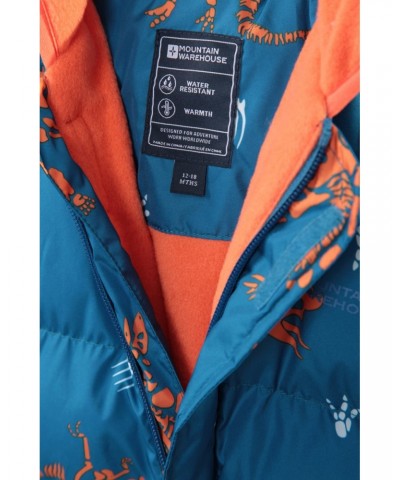 Frosty Printed Toddler Insulated Insulated Orange $26.31 Jackets