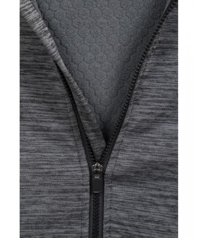 Finsbury Textured Mens Hoodie Dark Grey $22.05 Active