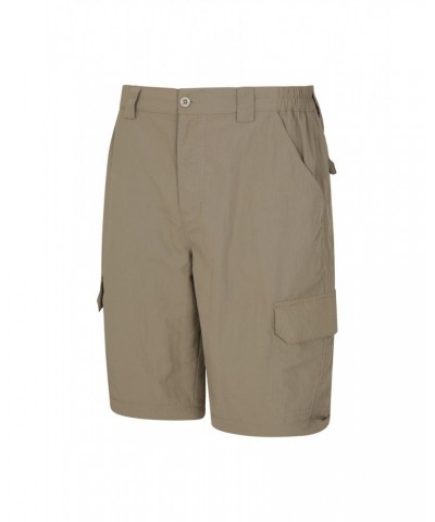 Trek Mens Zip Off Pants Dark Beige $26.09 Pants