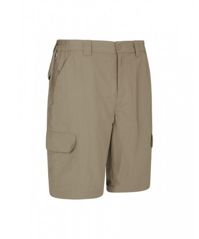 Trek Mens Zip Off Pants Dark Beige $26.09 Pants