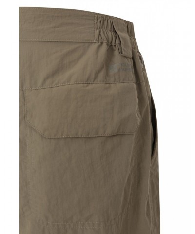 Trek Mens Zip Off Pants Dark Beige $26.09 Pants